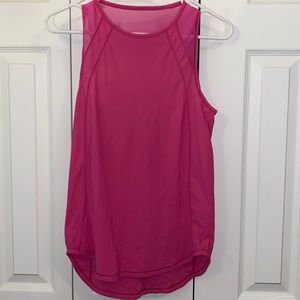 LULULEMON SONIC PINK SIZE 2 TANK TOP